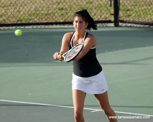 Briana Ryan was victorious from her number six singles spot.