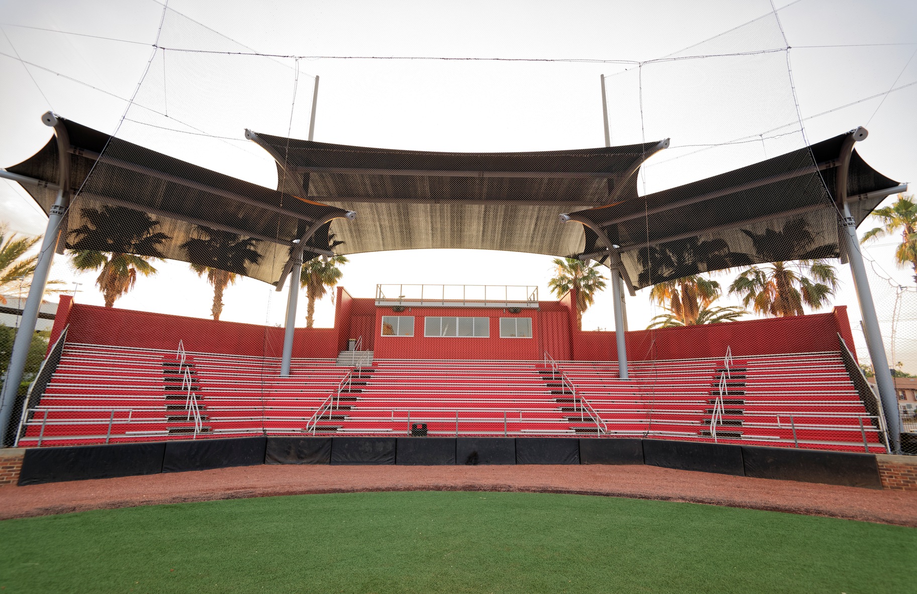 baseball field stands
