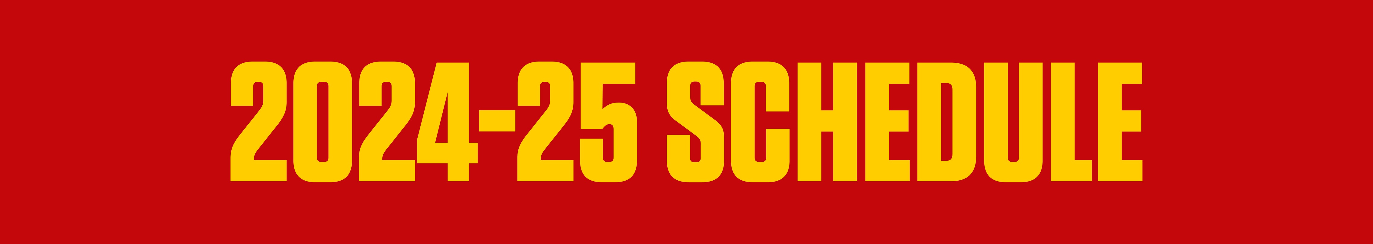 2023-24 Schedule
