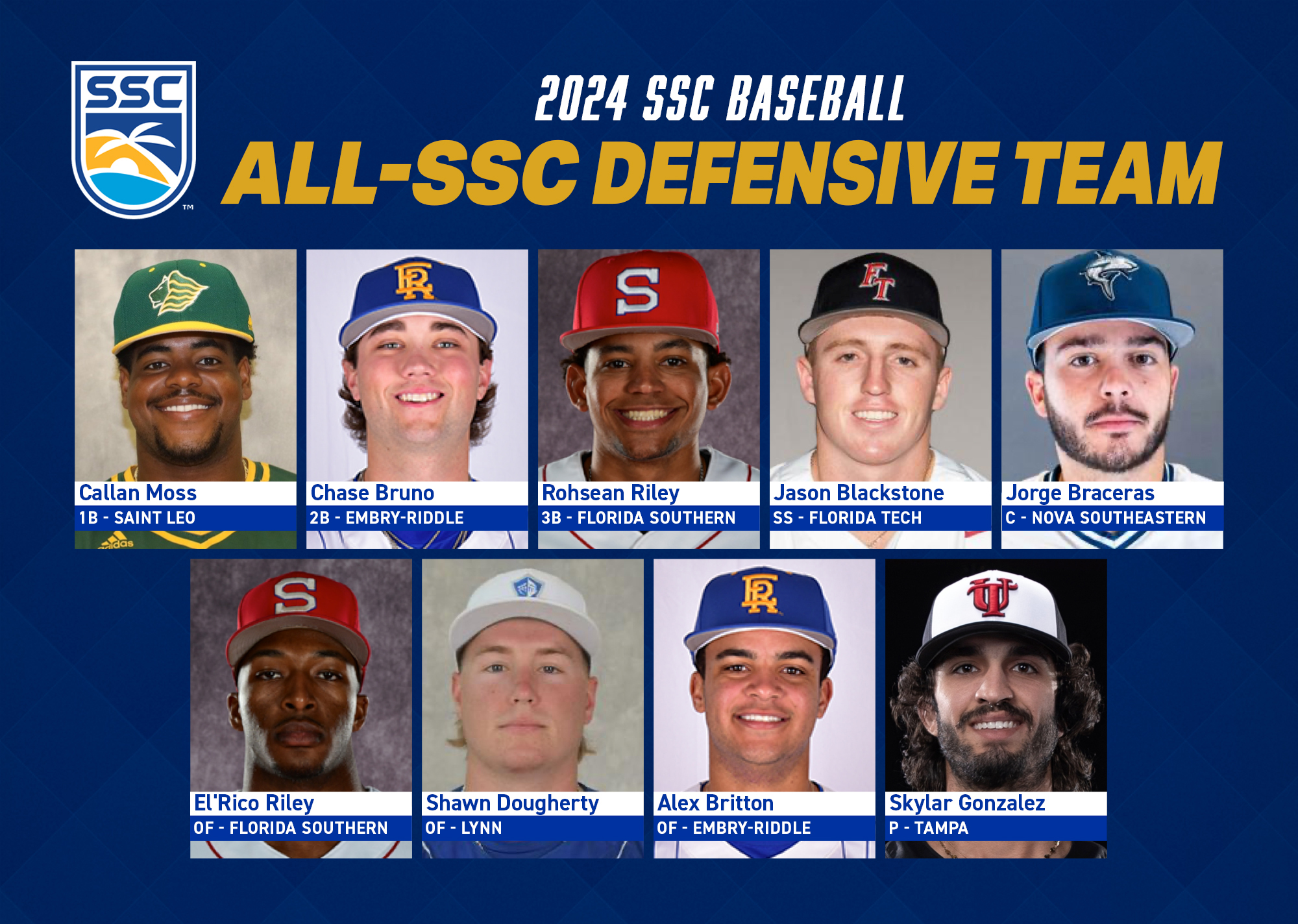 2024 All-Sunshine State Conference Defensive Team