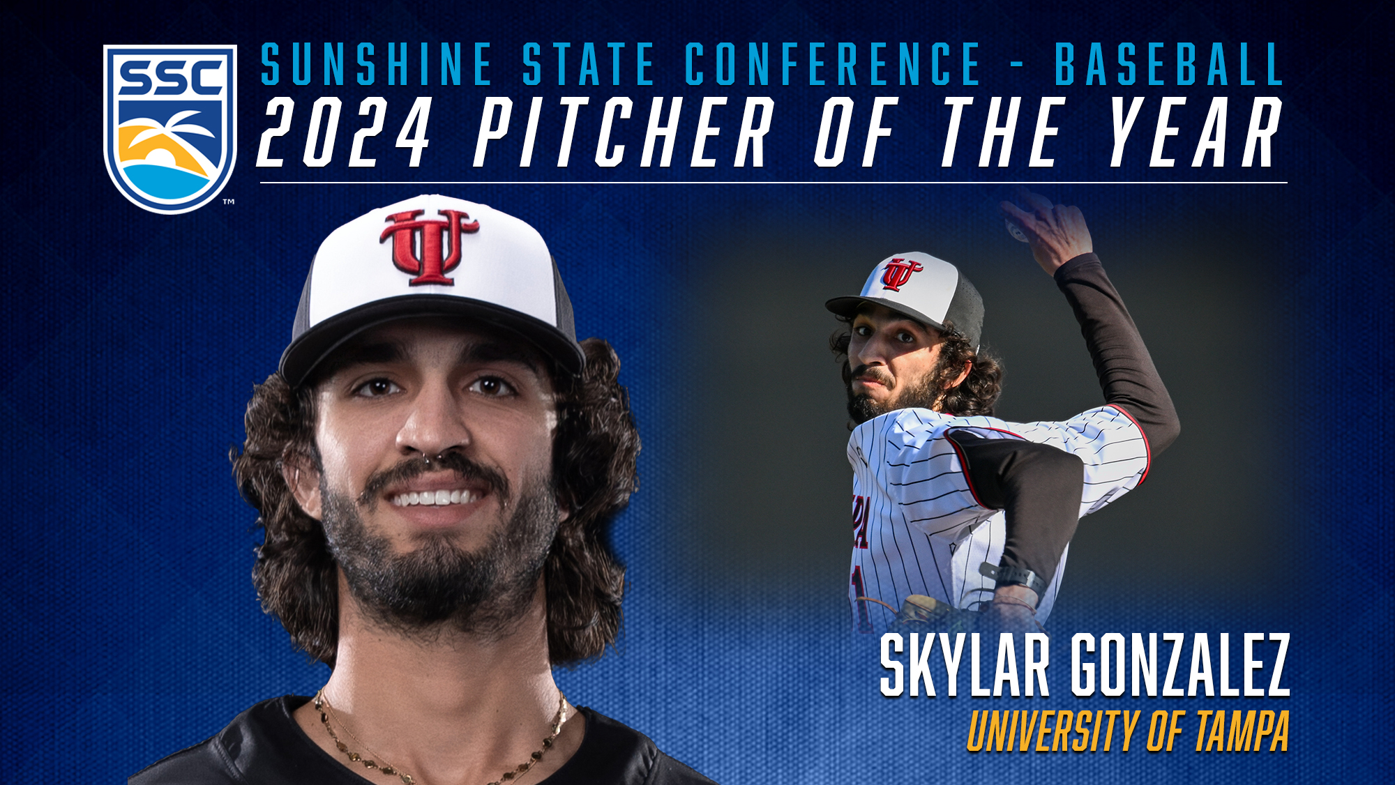2024 Sunshine State Conference Pitcher of the Year Skylar Gonzalez